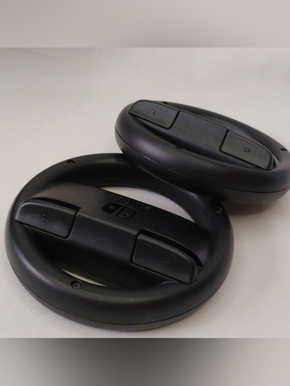 2pc Set Official Nintendo Switch Joy Con Steering Wheel Adapters For Mario Kart - Picture 9 of 12